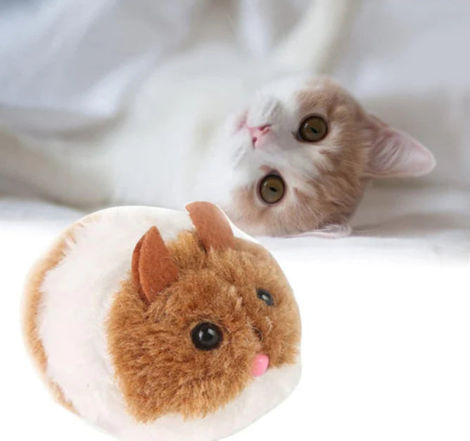 Movable Mouse Toy for Cats