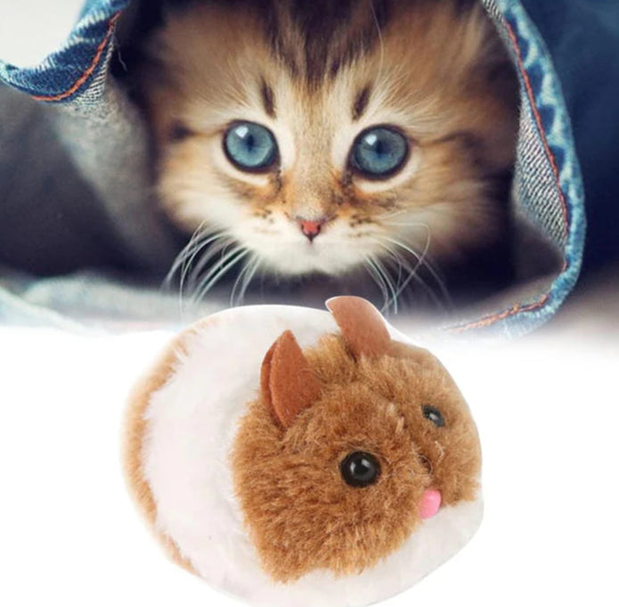Movable Mouse Toy for Cats
