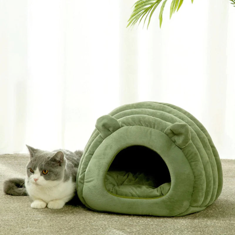 Enclosed Cat Retreat Igloo by Apollo & Artemis