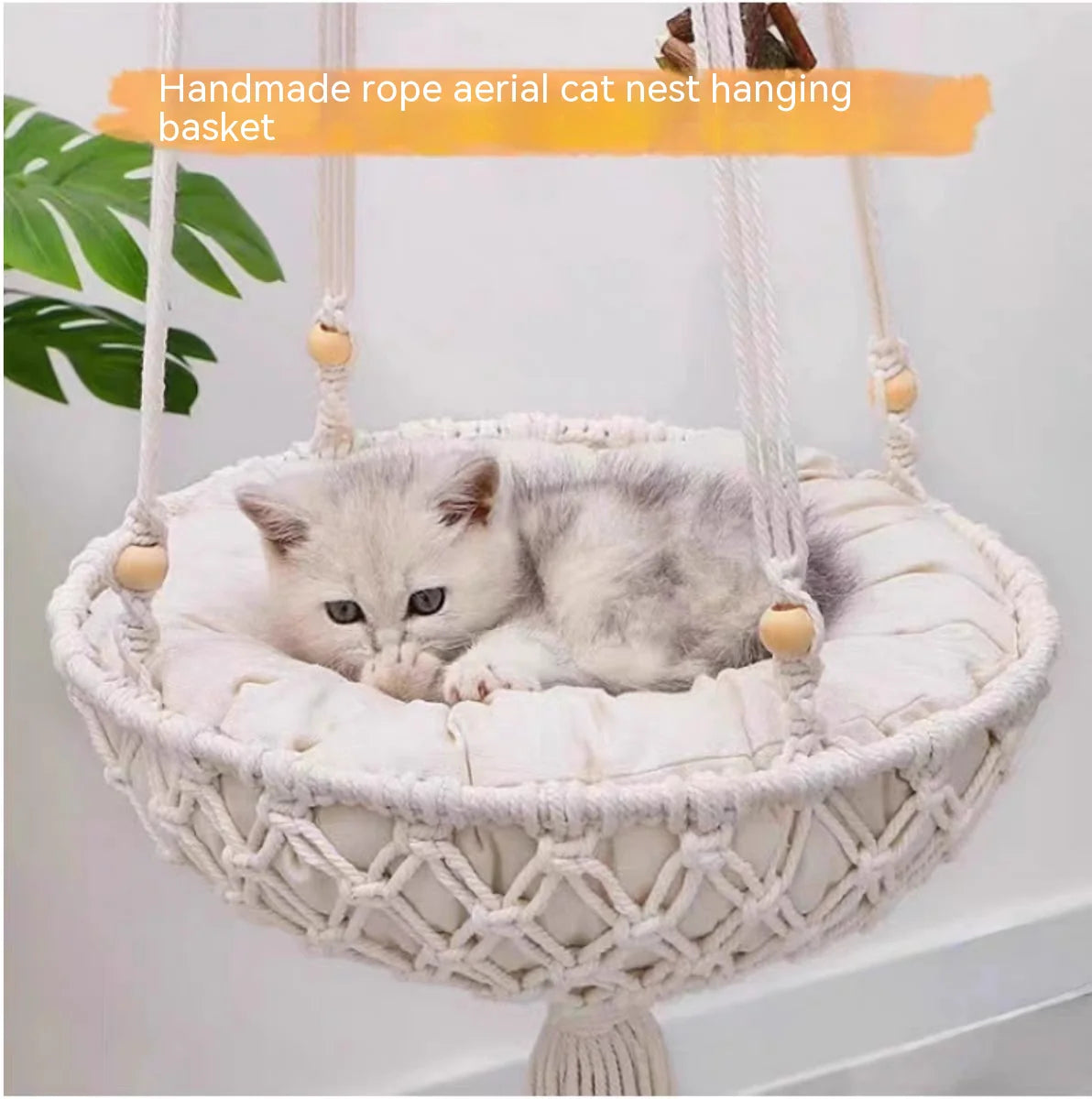 Cat Hammock Swing Nest – Hanging Basket Bed