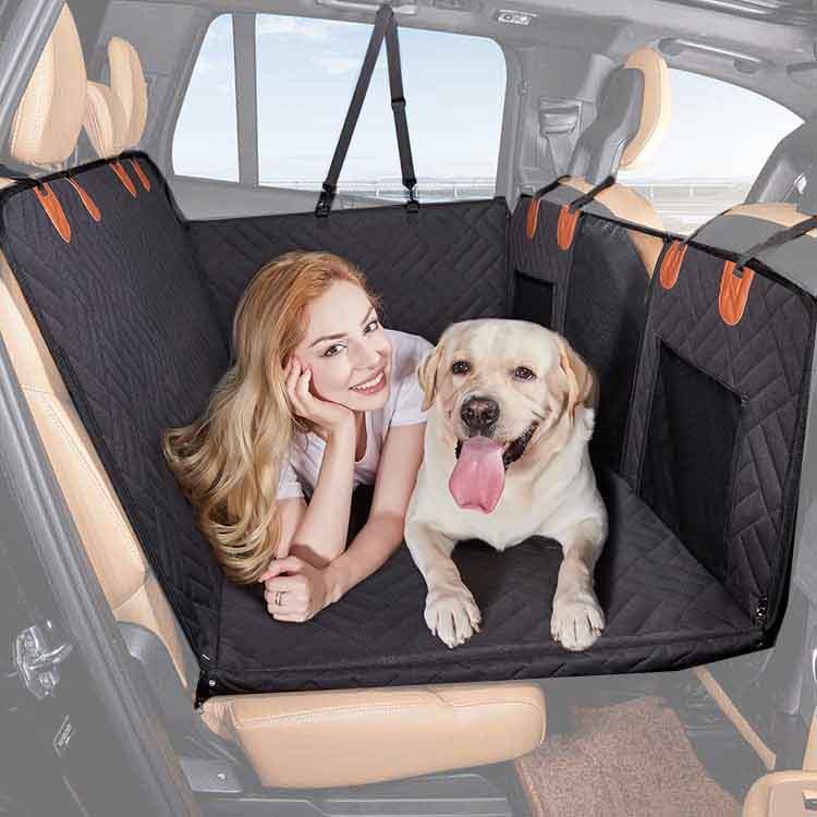 The Artemis Backseat hard-bottom dog car seat extender